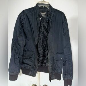 21Men Black Jacket
